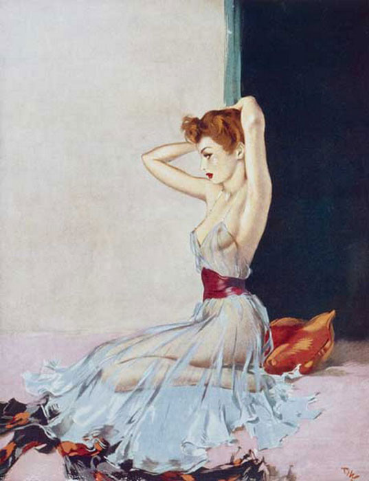 David Wright oil painting